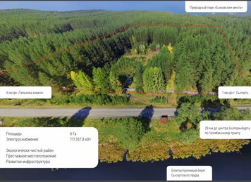 Земельный участок под коттеджи г.Сысерть